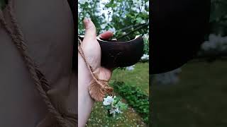 A blossoming 🌳apple tree🍎 inspired me to make this kuksa. #finartwood #woodworking #wood