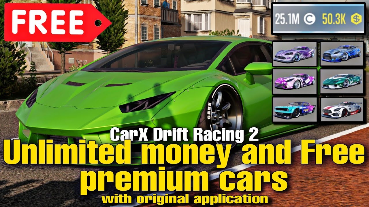 Carx Drift Racing 2 Unlimited money and free premium cars