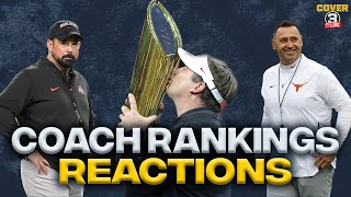 Coach Rankings Reactions: Overrated, Underrated, Biggest Surprises and More! | Cover 3
