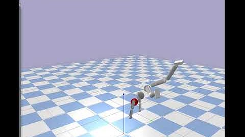 PyBullet DeepMimic tracking of motion capture data using slerp+sphericalJointMotor