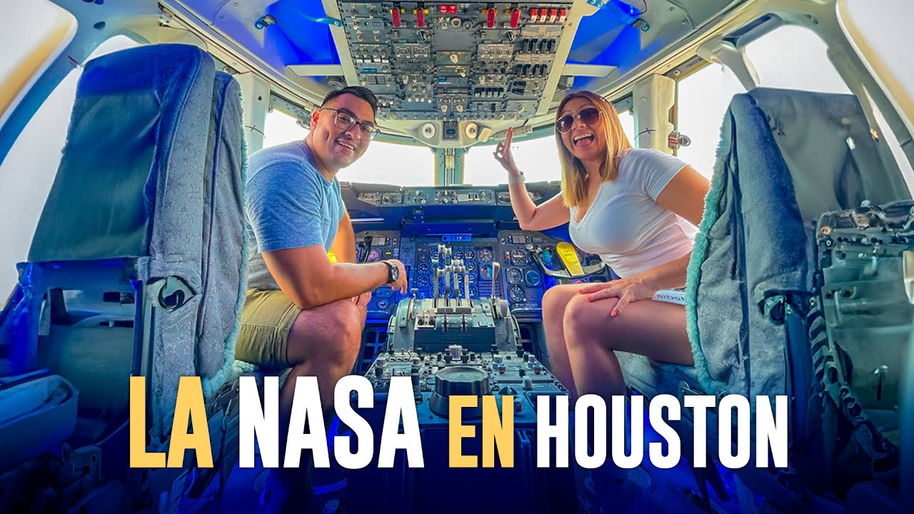 ASÍ es el SPACE CENTER HOUSTON en Texas 🚀