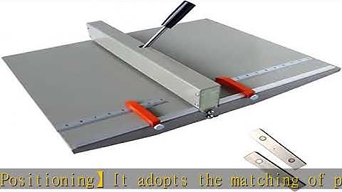 INTSUPERMAI Manual Creasing Machine Manual Creaser Scoring Machine Scorer Creaser with 2 Magnetic B