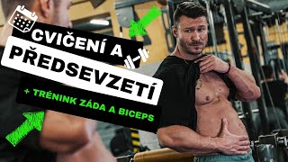 Jak splnit předsevzetí o cvičení | Trénink záda, biceps | Intenzifikační techniky