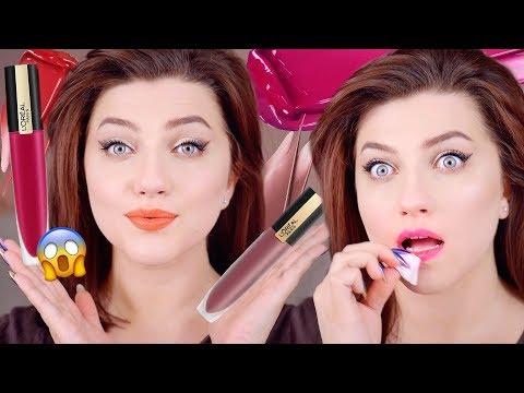 ИХ НЕ СОТРЕШЬ! СВОТЧИ L'OREAL ROUGE SIGNATURE!