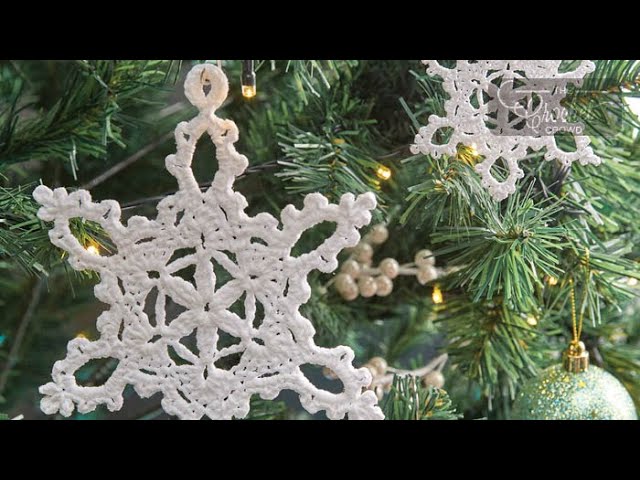 Crochet Lacy Snowflake