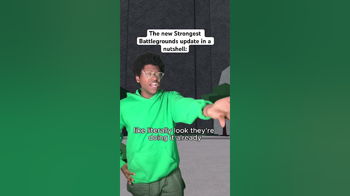 The new Strongest Battlegrounds update in a nutshell: