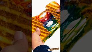 Rainbow Grilled Cheese | Club Sandwich - Rozmarie Rabia Khurram