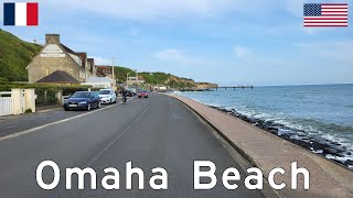 France: driving along Omaha Beach