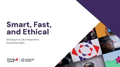 Smart, Fast, and Ethical: Bringing AI to Life in Nonprofit & Government Work