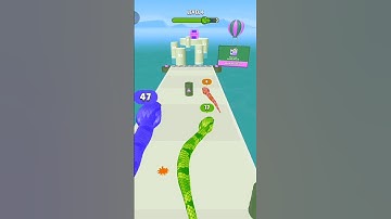 🐍 snake run race game level 8 #8 #shorts #gaming #snake
