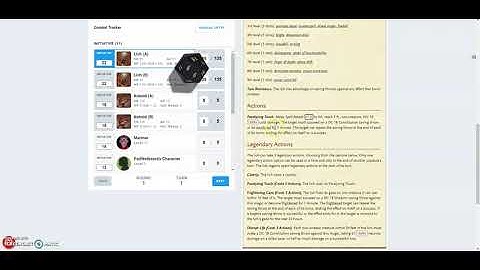Encounter Builder DNDBeyond