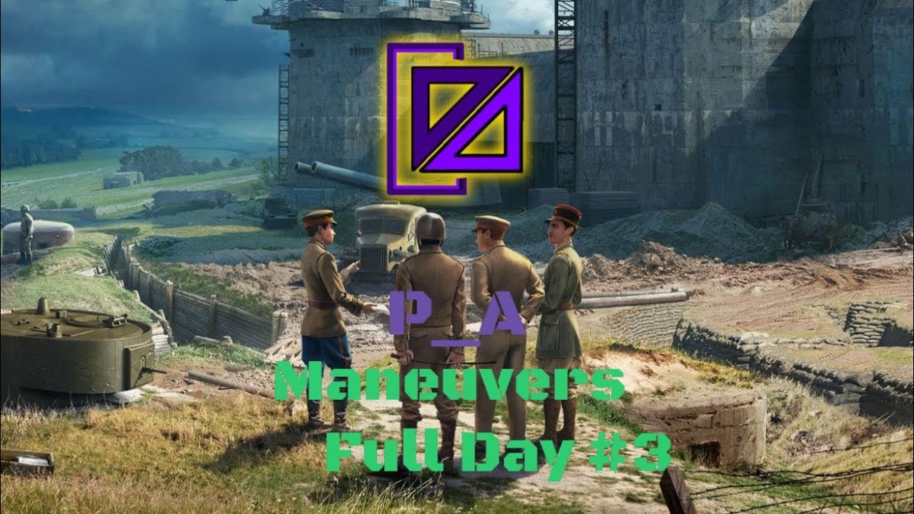 World of Tanks Maneuvers 7v7 (Campaign) - Day 3