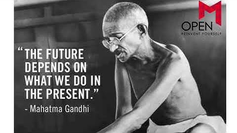 HỌC TIẾNG ANH CÙNG DANH NGÔN: The future depends on what you do today