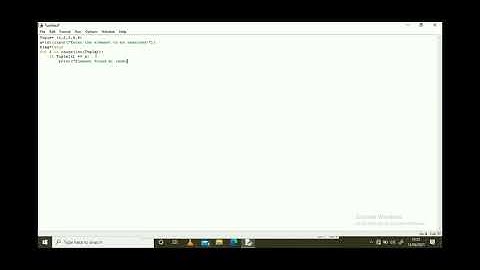 Program for linear search on a tuple of numbers