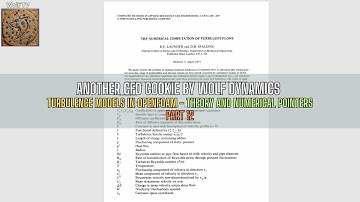 🍪 CFD cookie 2 - Visiting all RANS models in OpenFOAM - Standard K-Epsilon - Part 12