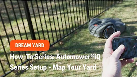 How-To Series: Automower®iQ Series Setup - Map Your Yard