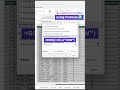 👉 Conditional Formatting in Excel | #excel #conditionalformatting #shorts #pakhikori2000