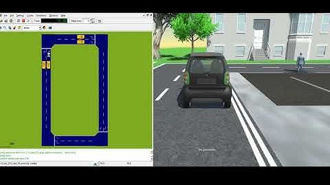 SUMO traffic simulation with real-time Unity 3D visualization, www.traffic.bme.hu