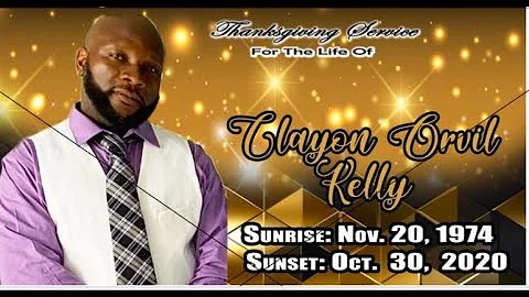 Funeral Service for CLAYON KELLY