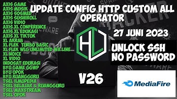 UPDATE CONFIG HC All OPERATOR  27 Juni 2023 | No Password | UNLOCK SSH | SERVER INDONESIA