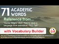 71 academic words ref from daniel bgre udell how to save a language from extinction  ted talk