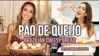 Baking Brazilian Cheesy Bread - with Camila Coelho | JESSICA ALBA