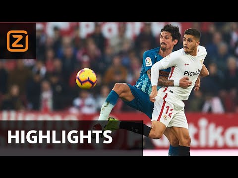 SPIJKERHARDE Spaanse topper | Sevilla vs Atletico Madrid | La Liga 2018/19 | Samenvatting