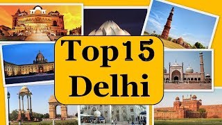 Delhi City Tour | Famous 15 Tourist Places in Delhi