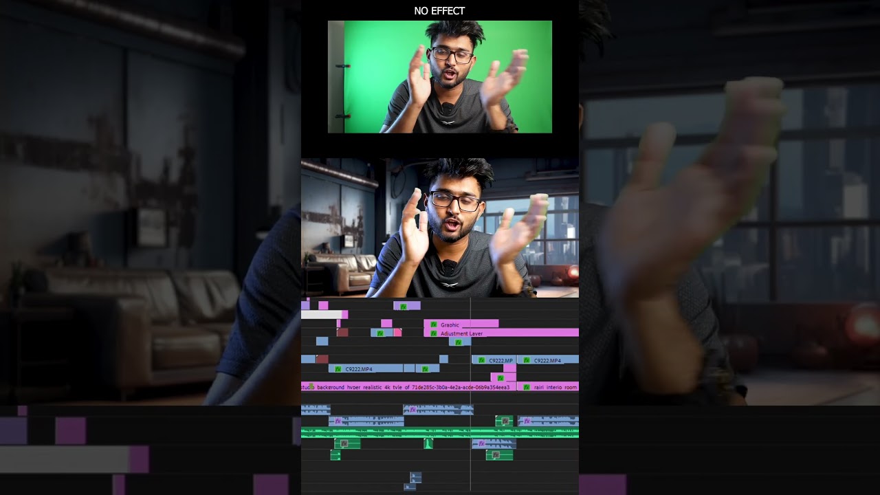 🌟 Before & After: Witness the Magic of Transformative Video Editing! 🚀 #shorts