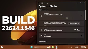 New Windows 11 Build 22624.1546 – New Features in Settings and Fixes (Beta)