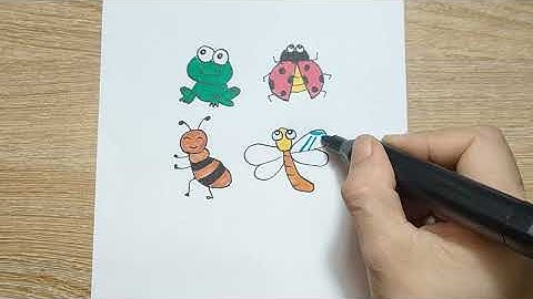 Hướng dẫn vẽ đơn giản các con vật