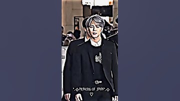 BTS 『Jimin X Cinderella』 New Trend video 💙💜#shorts #bts #jimin