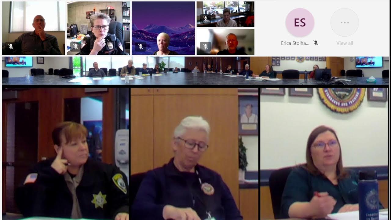 DPSST Criminal Justice Moral Fitness Workgroup YouTube