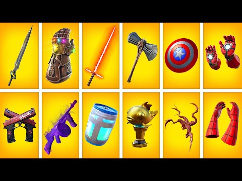 Evolution of *ALL* Fortnite MYTHIC Weapons & Items! (Chapter 1 - Chapter 3)
