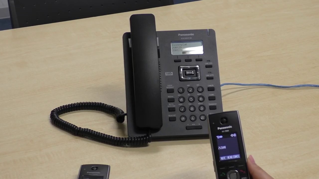 Panasonic KXTGP600 Operation Guide 3 party Conference call YouTube