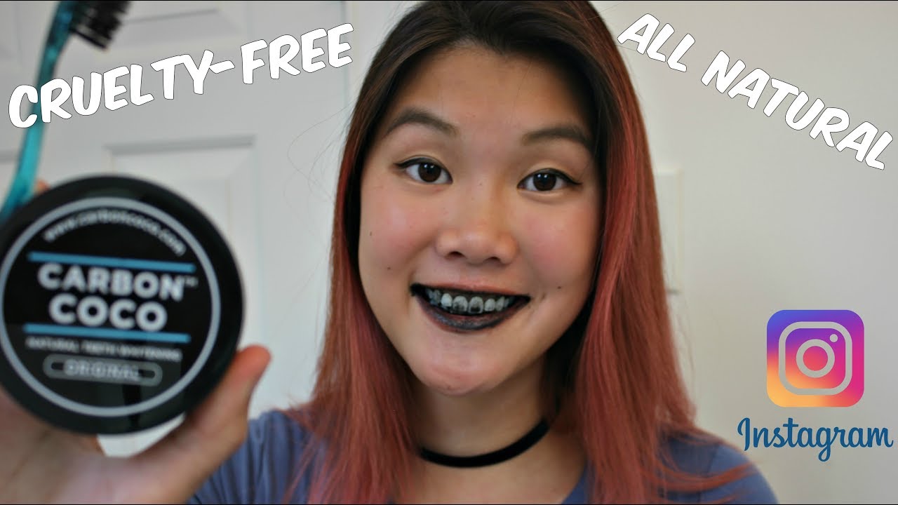 Instagram Product Review Carbon Coco Teeth Whitening Youtube inside Teeth Whitening Instagram