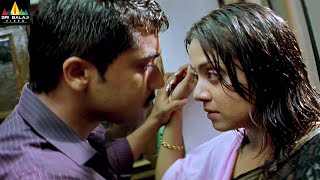 Nuvu Nenu Prema Movie Suriya and Jyothika Love Scene | Telugu Movie Scenes | Sri Balaji Video