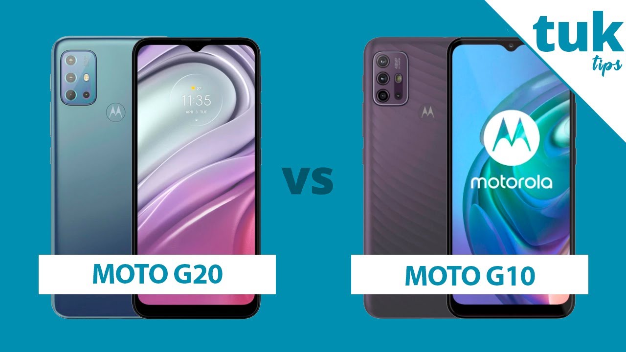 Moto G20 vs Moto G10 Diferenças! Comparativo Especificações YouTube