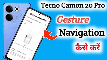 Tecno camon 20 pro back button setting | Tecno camon 20 pro me back button kaise lagaye/navigation