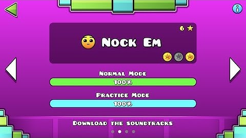 Geometry Dash Subzero Level 2 Nock Em 100% Completed