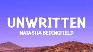 @natashabedingfield  - Unwritten (Lyrics) Resimi