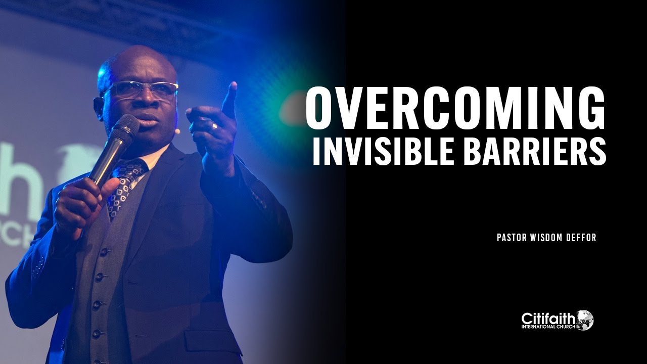 SUN 6-07-25 - "Overcoming Invisible Barriers" - Pastor Wisdom Defor