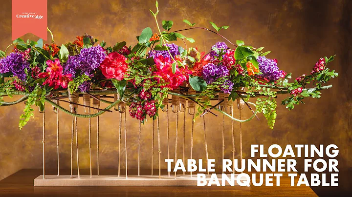 FLOATING TABLE RUNNER FOR BANQUET TABLE / Creative...