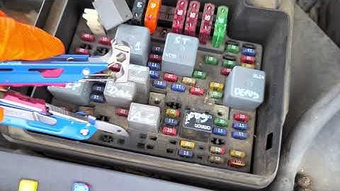 2000 Chevy Tahoe Horn Fuse, Horn Relay & Circuit Explained