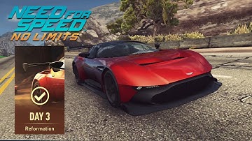 Aston Martin Vulcan DAY 3 NFS No Limits SPEED BREAKERS Gameplay Walkthrough