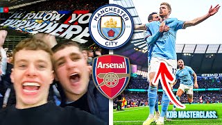 The Moment Manchester City DESTROY Arsenal In The FIGHT For The Premier League Title!