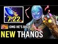 NEW IMBA THANOS 7.22 Scepter Arc Warden Crazy Rune Craft is OP! Epic Top Rank Game WTF Dota 2