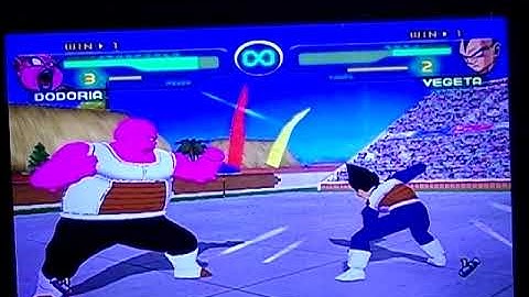 Dragon Ball Z Budokai(Gamecube)-Dodoria vs Vegeta II