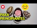 TRES HUEVOS DE PASCUA FÁCILES: ANIMAL PRINT, DORADO, CLÁSICO