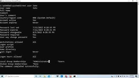 Add and delete users using the Command Prompt (CMD) in Windows #Windows #users